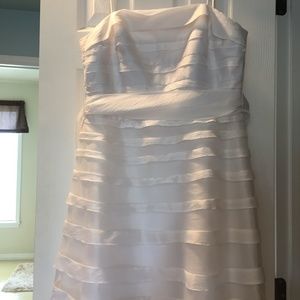 Brides White Wedding Dress - image 1